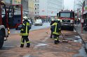 Stadtbus fing Feuer Koeln Muelheim Frankfurterstr Wiener Platz P315